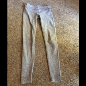 Gray leggings